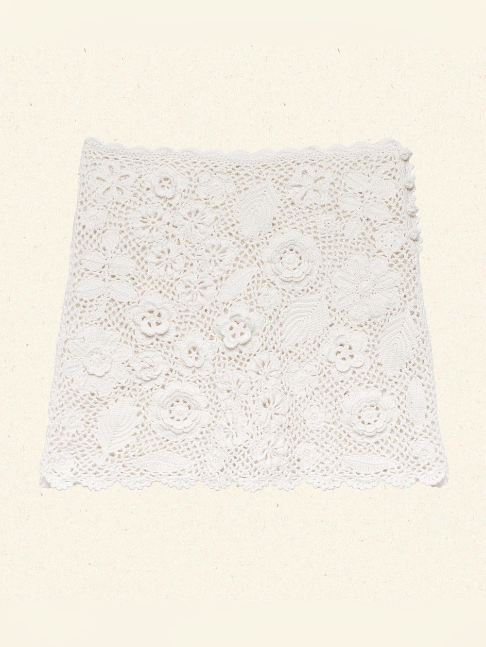 Doen Heirloom Maritza Skirt in Pearl - Picture 6 of 8